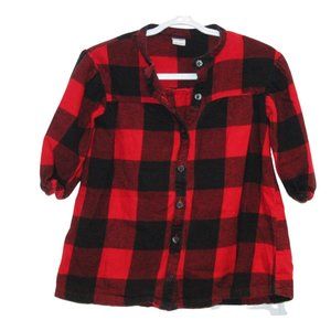 3/$25 🏷 Old Navy Plaid Tunic Dress Size 18-24m